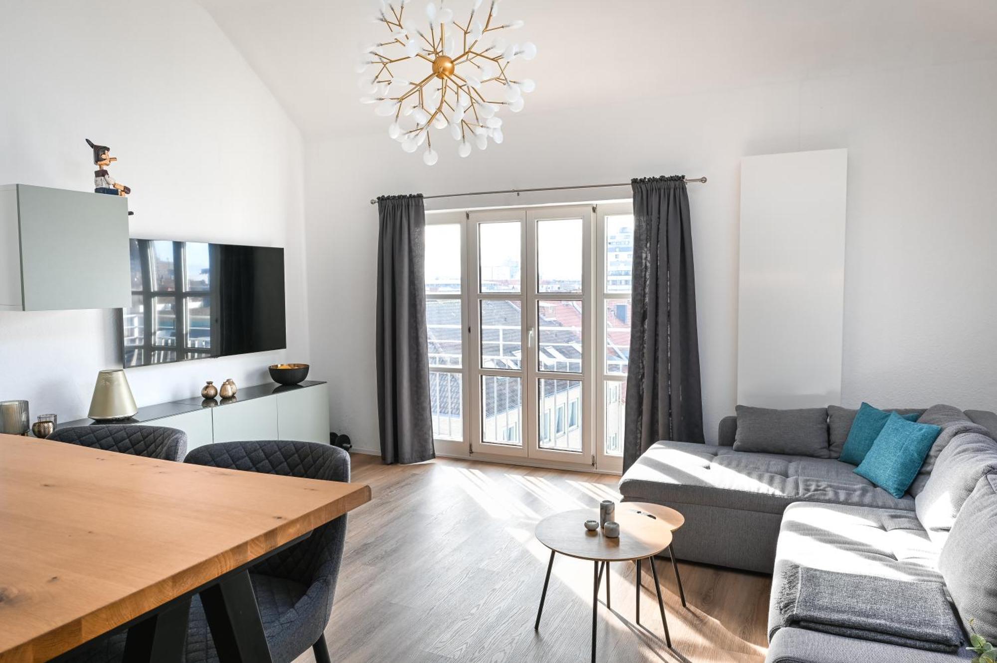 Eich-Penthouse, Zentral Am Stadtwald Mit Ausblick Ueber Die Stadt, 24H Self Check-In, Netflix, Disneyplus Hanower Zewnętrze zdjęcie